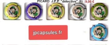 capsule champagne PICARD J.P.P. par jean pierre
