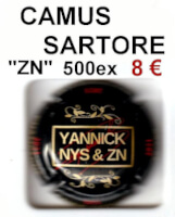 Muselet Capsule de champagne proprietaire CAMUS SARTORE "ZN"