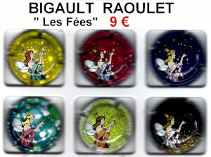 Muselets Capsules de champagne proprietaires BIGAULT RAOULET fees jpcapsules
