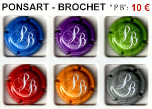 capsules de champagne proprietaires search jpcapsules-PONSART BROCHET caps PONSART BROCHET