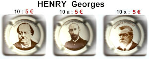capsules de champagne henry Georges à l unité