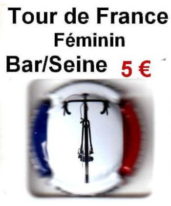 Tour De France Féminin Bar/Seine capsule de champagne
