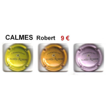 capsules champagne CALMES ROBERTS 3 muselets
