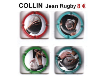 Série de capsules de champagne COLLIN rugby