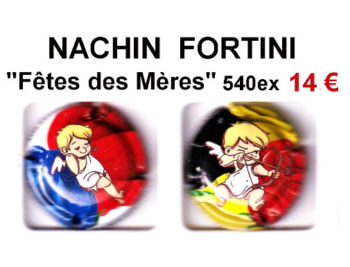 serie de 2 capsules de champagne nachin fortini
