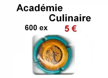 Capsule de champagne Académie Culinaire