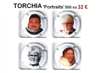 série de capsules de champagne TORCHIA par jpcapsules pour tous les collectionneurs et placomusophiles