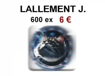 LALLEMENT Jean "le Chat " 600 tirages capsules de champagne