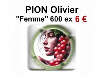 pion olivier femme 600 exemplaire capsule de champagne
