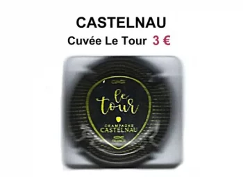 Capsule de champagne CASTELNAU "Cuvée Le Tour"