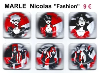 Série de capsules de champagne propriétaire MARLE NICOLAS "Fashion"