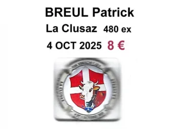 capsule de champagne proprietaire par jpcapsules BREUL PATRICK La Clusaz 480 tirages