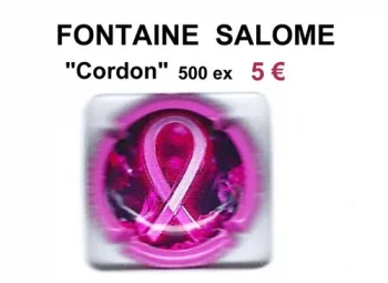 série de capsules de champagne proprietaire par jpcapsules FONTAINE SALOME "Cordon" 
