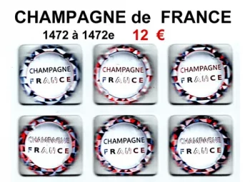 série de capsules de champagne générique par jpcapsules Champagne de France