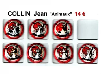 série de capsules de champagne propriétaire par jpcapsules COLLIN JEAN "Animaux"