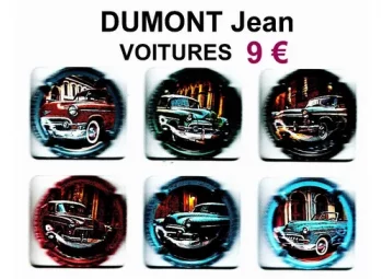 série de capsules de champagne propriétaire par jpcapsules DUMONT JEAN "Voitures"