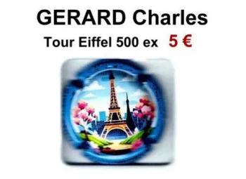une capsule de champagne proprietaire par jpcapsules GERARD CHARLES "Tour Eiffel"