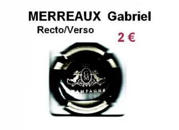 une capsule de champagne proprietaire par jpcapsules MERREAUX GABRIEL Recto /Verso