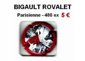 une capsule de champagne proprietaire par jpcapsules bigault rovalet parisiennes 480 exemplaires