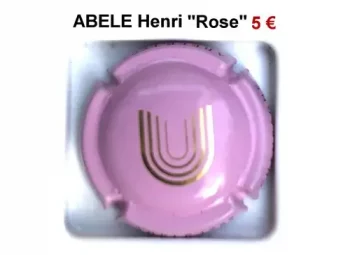 une capsule de champagne proprietaire par jpcapsules ABELE Henri "Rose" 