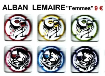 série de capsules de champagne propriétaire par jpcapsules alban lemaire "femmes"