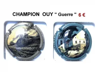 série de capsules de champagne propriétaire par jpcapsules CHAMPION - OUY "Guerre"