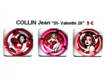 série de capsules de champagne propriétaire par jpcapsules COLLIN Jean "St Valentin"