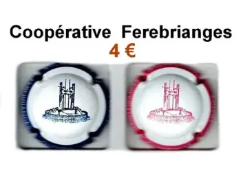 série de capsules de champagne propriétaire par jpcapsules COOPERATIVE FEREBRIANGES 