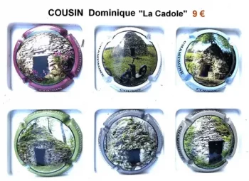 série de capsules de champagne propriétaire par jpcapsules COUSIN Dominique "La Cadole"