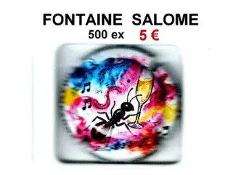 une capsule de champagne proprietaire par jpcapsules FONTAINE Salomé 500 tirages