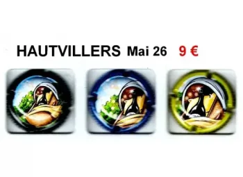 série de 3 capsules de champagne propriétaire par jpcapsules HAUTVILLERS