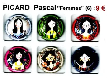 série de capsules de champagne propriétaire par jpcapsules PICARD Pascal "Femmes"