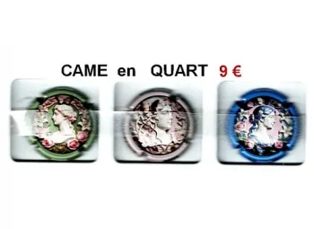 série de capsules de champagne générique par jpcapsules CAME EN QUART