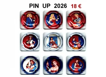 série de capsules de champagne générique par jpcapsules pin up 2026