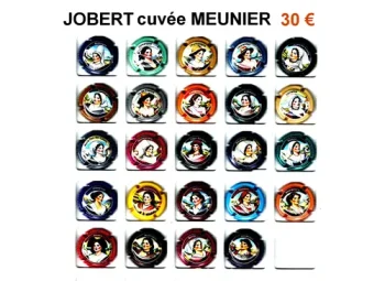 série de capsules de champagne propriétaire par jpcapsules JOBERT cuvee meunier