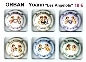 série de capsules de champagne propriétaire par jpcapsules ORBAN Yoann