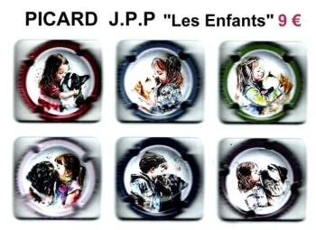 série de capsules de champagne propriétaire par jpcapsules picard jpp les enfants