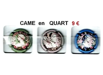 capsules de champagne en quart