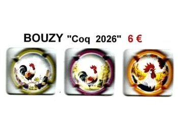 série de capsules de champagne propriétaire par jpcapsules bouzy coqs