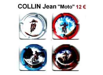 série de capsules de champagne propriétaire par jpcapsules collin jean "motos"