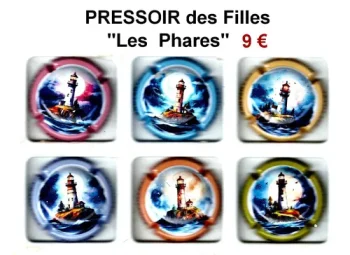 série de capsules de champagne propriétaire par jpcapsules pressoir des filles les phares