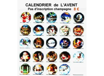 capsule de champagne calendrier de l avent