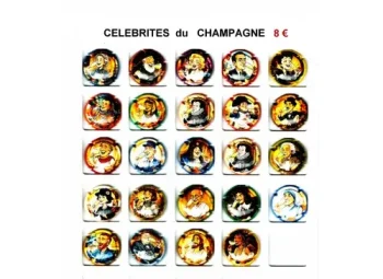 célébrités du champagne 2026 capsules génériques