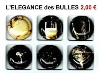 Série de capsules de champagne génériques elegance