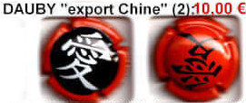 DAUBY "export Chine"