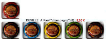 capsules de champagne DEVILLE