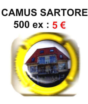 capsule de champagne propriétaire CAMUS SARTORE