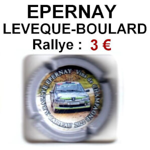 CAPSULE DE CHAMPAGNE LEVEQUE - BOULARD Rallye