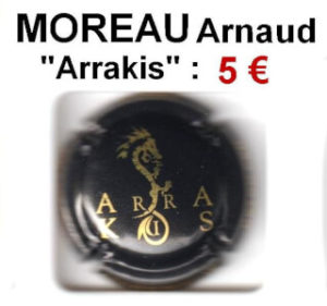 CAPSULE DE CHAMPAGNE MOREAU Arnaud "Arrakis"