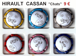 Muselets Capsules de champagne proprietaires HIRAULT CASSAN jpcapsules